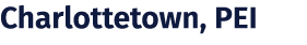 Charlottetown, PEI