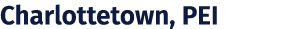 Charlottetown, PEI