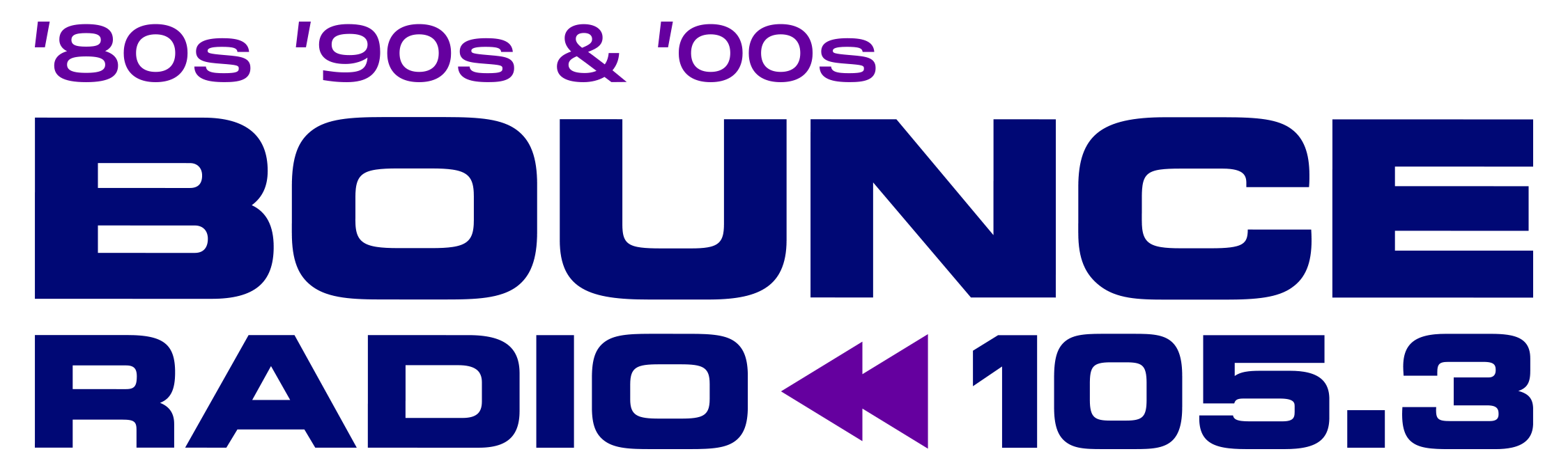 Bounce Radio 105.3 Logo