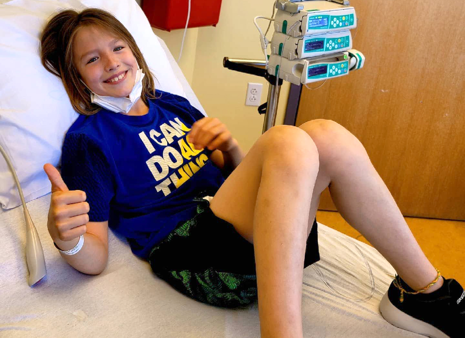 Canon Beazley, IWK patient