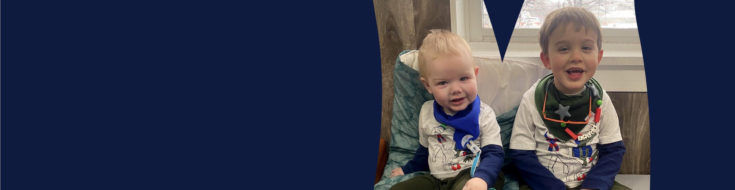 Caleb and Ryker, IWK patients
