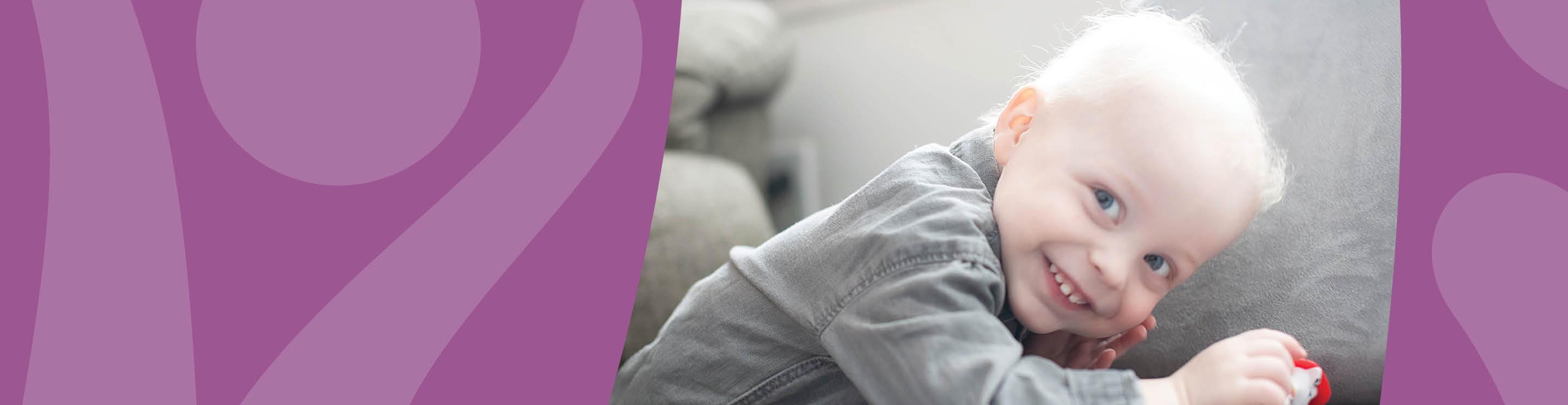 Patient Story Banner- picture of Rory