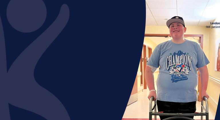 Landon, IWK patient