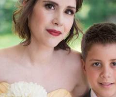Jody with her son