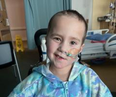 Sloane at the hospital.